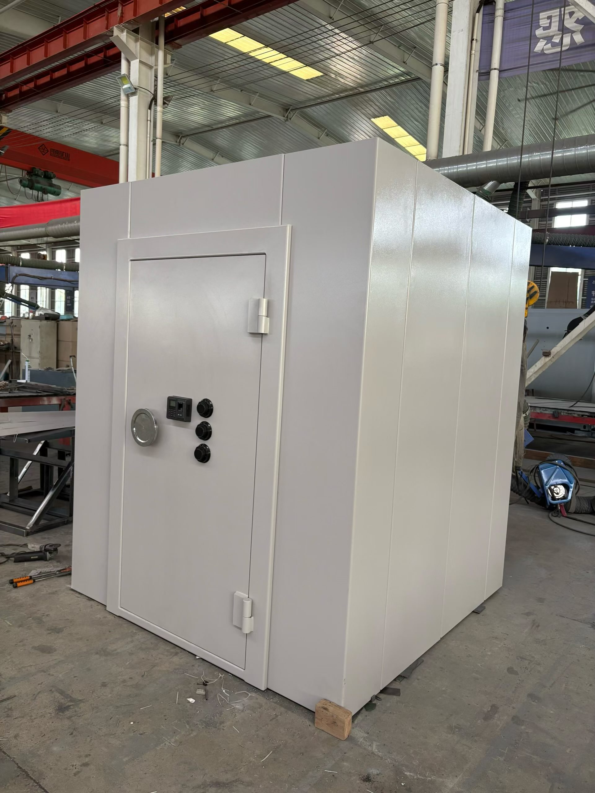 Finished modular safe room